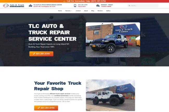 TLC Auto & Truck Repair Case Study