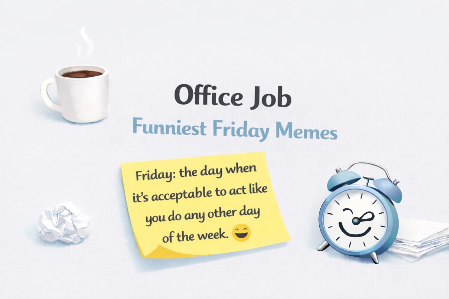 Office Job Funniest Friday Memes